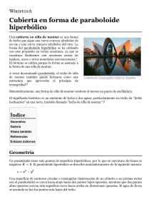 Cubierta Paraboloide Hiperb&oacute;lico: Geometr&iacute;a y Arquitectura