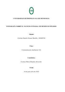 Manejo Integral de Residuos S&oacute;lidos: Gu&iacute;a Completa para la Sostenibilidad