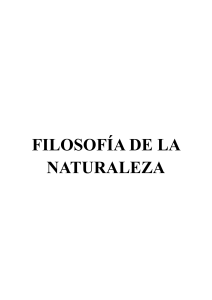 Filosof&iacute;a de la Naturaleza: Origen, Evoluci&oacute;n y Conceptos Clave