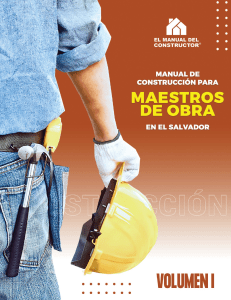 Manual de Construcci&oacute;n para Maestros de Obra en El Salvador