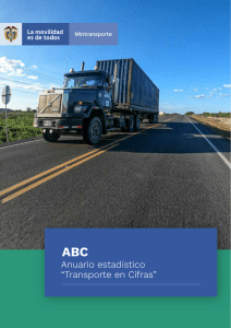 Transporte en Cifras: Anuario Estad&iacute;stico del Ministerio de Transporte
