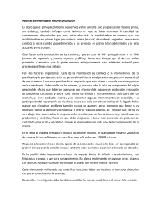 Apuntes para mejorar producci&oacute;n: gesti&oacute;n de materia prima y personal