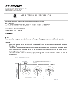 Guía Rápida Detector de Humo Fire-Lite SD365