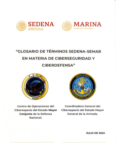 Glosario SEDENA-SEMAR: Ciberseguridad y Ciberdefensa Oficial