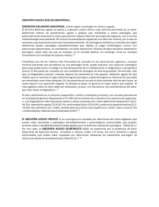 Abdomen Agudo: Diagn&oacute;stico, Fisiopatolog&iacute;a y Tipos de Dolor Abdominal