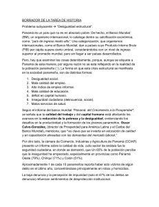 Desigualdad Estructural en Panamá: Análisis Socioeconómico y Desafíos