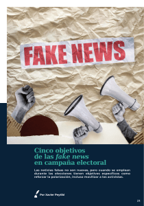 Cinco objetivos de las fake news en campa&ntilde;a electoral | An&aacute;lisis