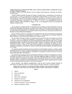 NOM-026-STPS-2008: Colores y Se&ntilde;ales de Seguridad e Higiene en Tuber&iacute;as