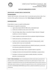 Pauta Elaboraci&oacute;n P&oacute;ster Digital UC AT-II Medicina UDELAR 2022