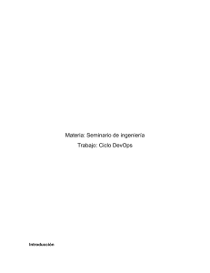 Ciclo DevOps: Etapas, Herramientas y Aplicaciones en Ingenier&iacute;a