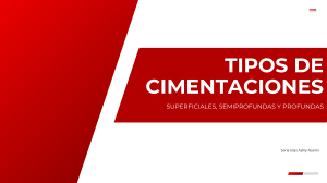 Tipos de Cimentaciones: Superficiales, Semiprofundas y Profundas