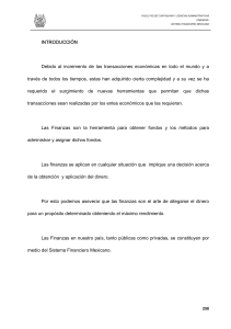 Sistema Financiero Mexicano: Material del Curso Finanzas I