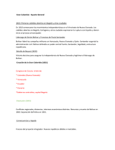 Historia de Gran Colombia: Formaci&oacute;n, Disoluci&oacute;n y Legado (1810-1890)