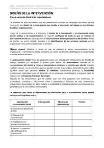 Gu&iacute;a de Planificaci&oacute;n de Intervenciones Comunicacionales