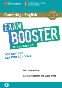 A2 Key Exam Booster: Cambridge English Practice