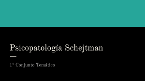 Psicopatolog&iacute;a Schejtman: Psiquiatr&iacute;a Cl&aacute;sica y Conceptos Psicoanal&iacute;ticos