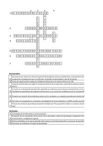 Crucigrama de Dise&ntilde;o Curricular y Educaci&oacute;n Virtual SENA