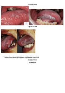 Patologías Orales y Tumores: Benignos, Malignos y Salivares