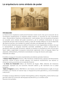 Arquitectura Financiera: S&iacute;mbolo de Poder y Confianza Institucional