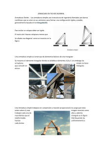 Armaduras en Techos: Gu&iacute;a de Dise&ntilde;o y Estabilidad