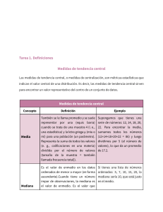 Estad&iacute;stica: Medidas de Tendencia Central y Dispersi&oacute;n - Gu&iacute;a Completa