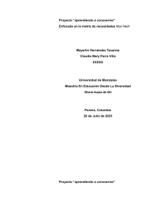 Proyecto Aprendiendo a Conocerme: Empat&iacute;a y Resoluci&oacute;n de Conflictos