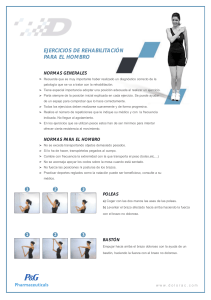 Ejercicios HOMBROS