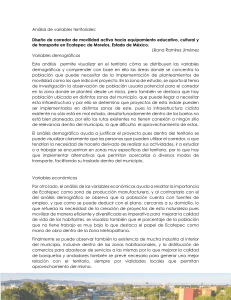 Análisis de Movilidad Activa en Ecatepec, México