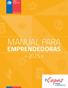 Manual para Emprendedoras 2015 - SENCE