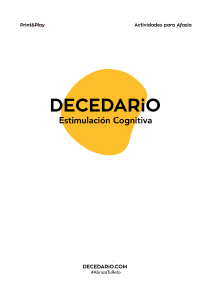 Actividades para Afasia: Ejercicios de Lenguaje y Comprensi&oacute;n