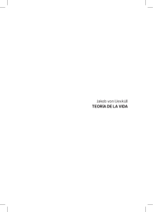 Teor&iacute;a de la Vida de Jakob von Uexk&uuml;ll