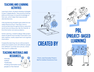 Project-Based Learning (PBL): Activities, Resources & Benefits