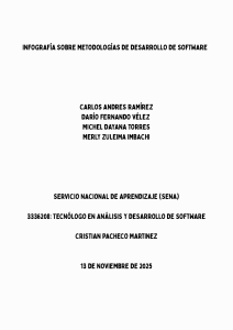 Metodolog&iacute;as de Desarrollo de Software: Infograf&iacute;a
