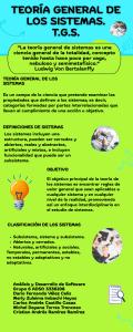 Teor&iacute;a General de Sistemas (TGS): Introducci&oacute;n y Conceptos