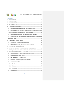 Actualizaci&oacute;n PDOT-PUGS Tena 2020-2023: Diagn&oacute;stico Biof&iacute;sico y Econ&oacute;mico