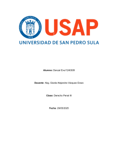 Derecho Penal III: Iter Criminis, Dolo y Culpa