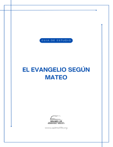 Gu&iacute;a de Estudio: El Evangelio Seg&uacute;n Mateo | Salmo 119 Seminario B&iacute;blico