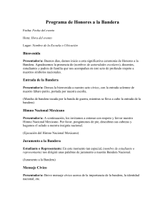 Programa de Honores a la Bandera: Guía Completa para Ceremonias Cívicas