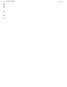 Manual de Calidad ISO 9001:2015 - Extracto