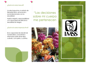 Salud Sexual y Reproductiva: Información para Jóvenes