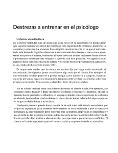 Destrezas del Psic&oacute;logo: Atenci&oacute;n, Empat&iacute;a y Comunicaci&oacute;n