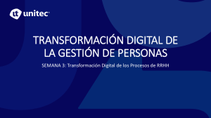 Transformaci&oacute;n Digital RRHH: Gesti&oacute;n de Personas y People Analytics
