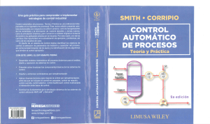 Control Autom&aacute;tico de Procesos: Teor&iacute;a y Pr&aacute;ctica - Smith, Corripio