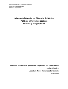 Pobreza y Construcci&oacute;n Social: An&aacute;lisis Acad&eacute;mico