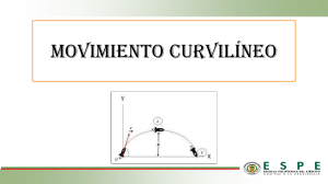 Movimiento Curvil&iacute;neo: Apuntes de F&iacute;sica