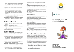 Guía de Cuidados con la Electricidad: Seguridad en Casa y Trabajo