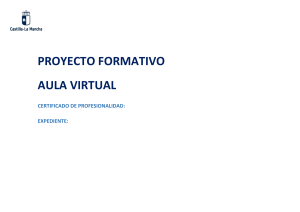 Proyecto Formativo Aula Virtual: Programaci&oacute;n Did&aacute;ctica CP Castilla-La Mancha