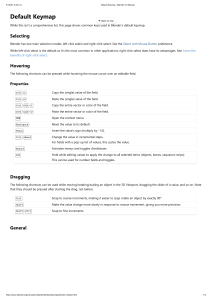 Blender 5.0 Default Keymap: Shortcuts & Navigation Guide