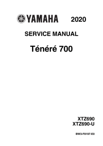 2020 Yamaha T&eacute;n&eacute;r&eacute; 700 XTZ690/XTZ690-U Service Manual