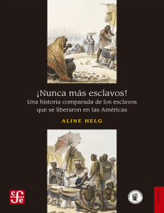 &iexcl;Nunca M&aacute;s Esclavos!: Historia Comparada de la Libertad en Am&eacute;rica